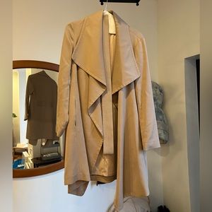 Club Monaco tan trench coat